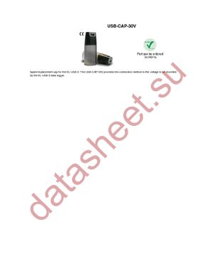USB-CAP-30V datasheet  